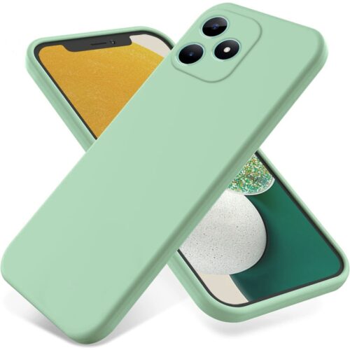 Capa Realme Note 50 - Silicone Aveludado Verde
