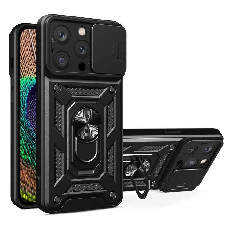 Capa iPhone 16 PRO - Protetor de Câmera e Suporte