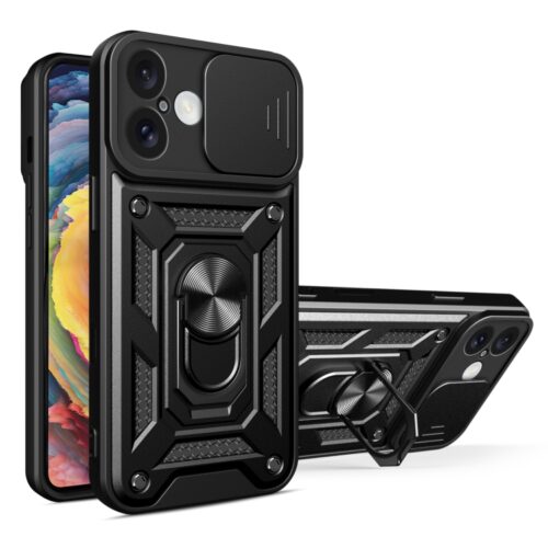 Capa iPhone 16 - Protetor de Câmera e Suporte
