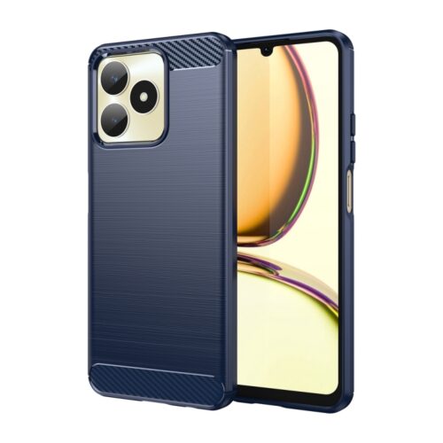 Capa Realme Note 50 - TPU Escovado Azul