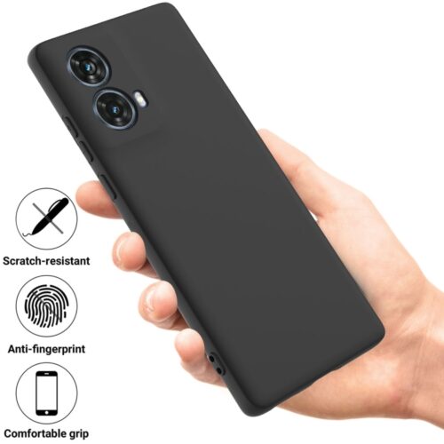 Capa Motorola Moto G85 5G - Silicone Preto