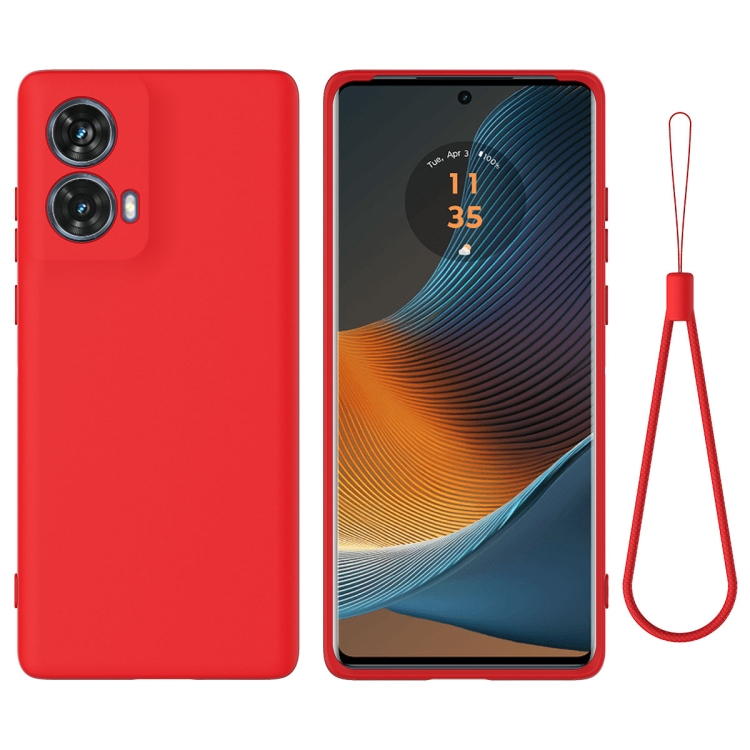 Capa Motorola Moto G85 5G - Silicone Vermelho