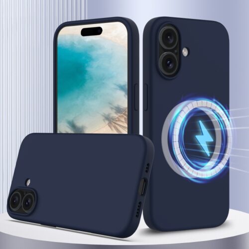 Capa iPhone 16 - Silicone MagSafe