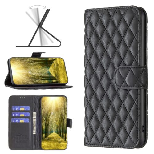 Capa Motorola Edge 40 - Flip Carteira Diamante