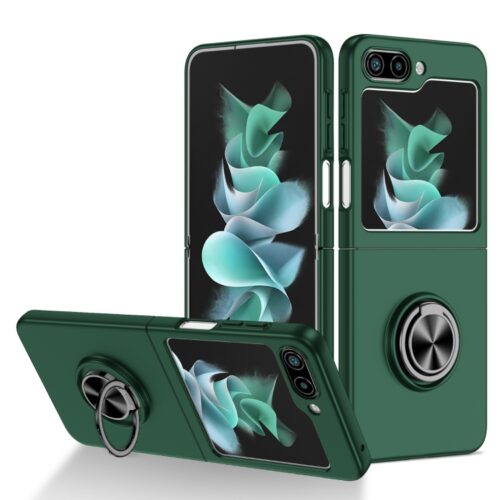 Capa Samsung Z Flip7 FE - Antichoque com Anel de Suporte