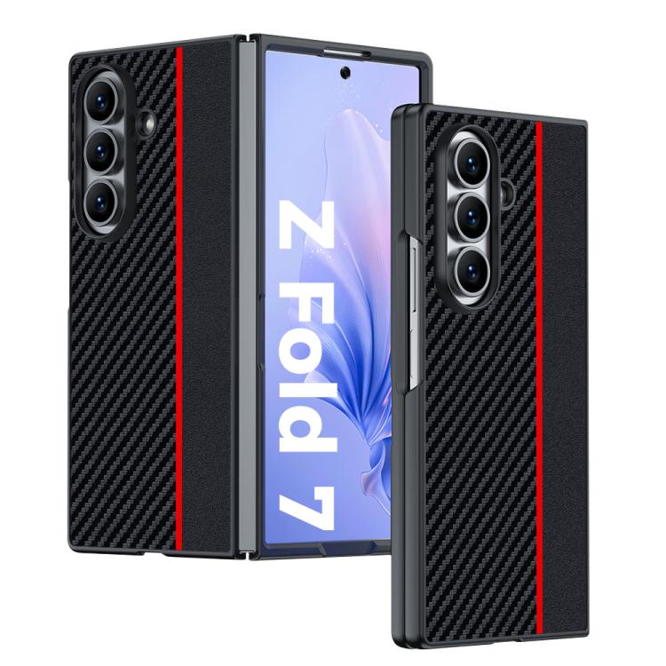 Capa para Celular Galaxy Z Fold7 - Fibra Carbono
