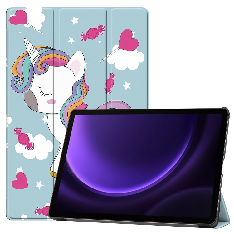 Capa Galaxy Tab S9 FE - Unicórnio