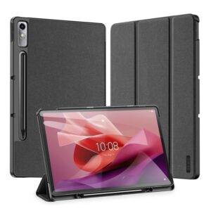 Capa Lenovo Tab P12 - Flip DOMO Series Preto