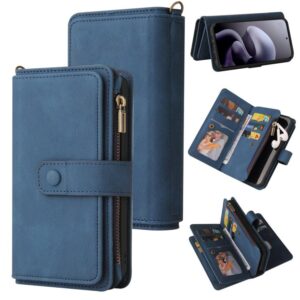 Capa Motorola Moto G77 - Carteira Zipper