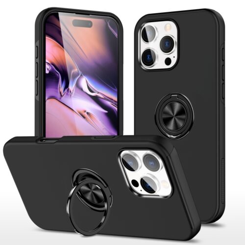 Capinha iPhone 16 PRO MAX - TPU Anel de Suporte