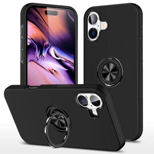 Capa iPhone 16 Plus - TPU Anel de Suporte