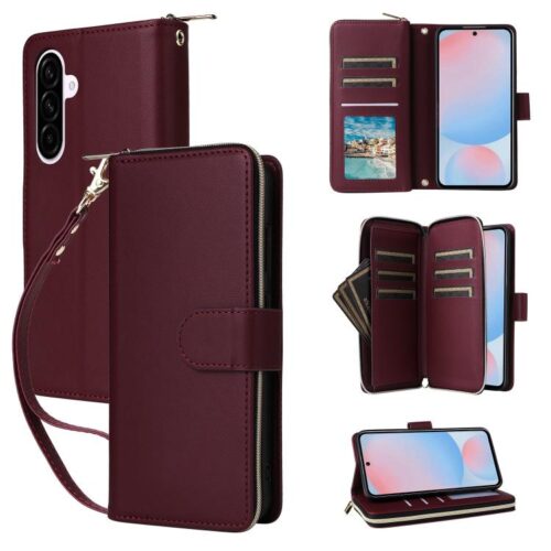Capa Samsung A37 - Carteira com Zipper