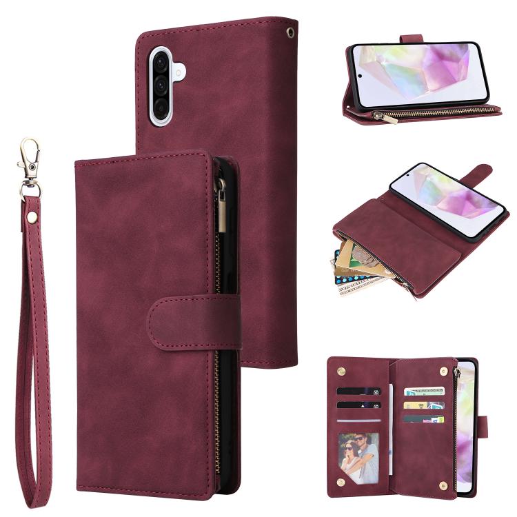 Capinha Galaxy A17 - Flip Carteira Zipper