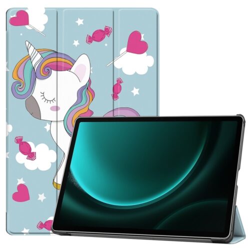 Capa Samsung Galaxy Tab S9 FE+ - Unicórnio
