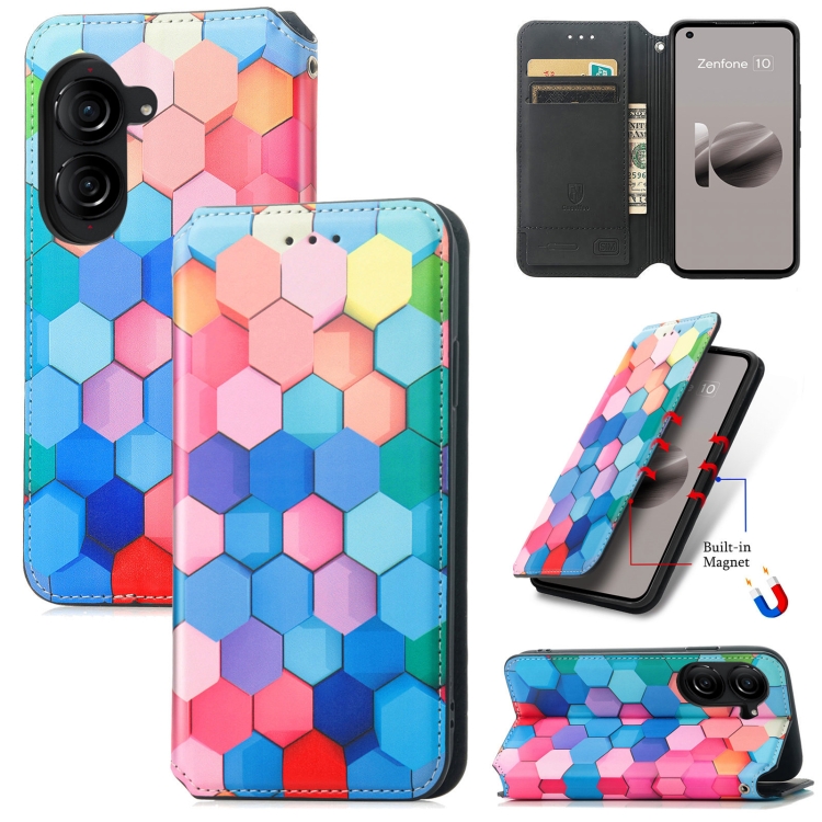 Capa Zenfone 10 - Hexágonos
