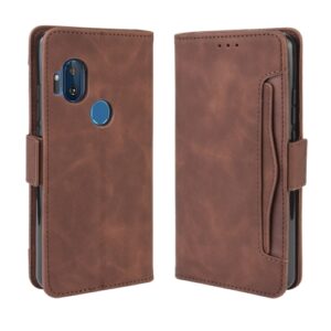 Capa de Couro Motorola One Hyper Marrom