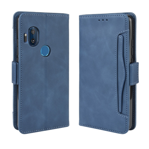 Capa de Couro Motorola One Hyper Azul