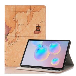 Capa Galaxy Tab S6 T865 Modelo Mapa