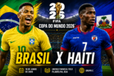 Melhores Momentos – Brasil x Haiti – Copa do Mundo 2026.