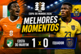 Melhores Momentos – Costa do Marfim 1 x 0 Equador – Copa do Mundo 2026.